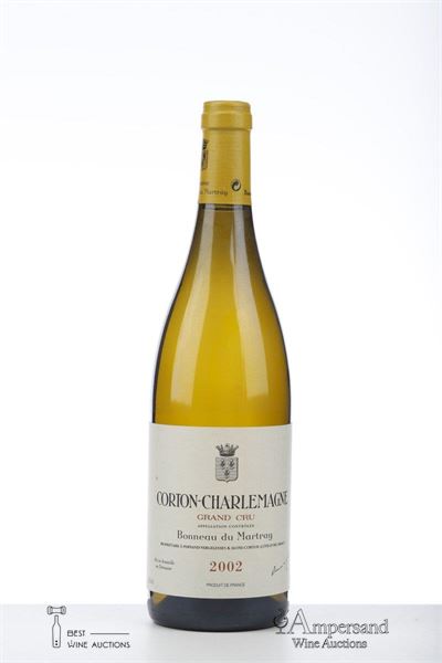 CORTON CHARLEMAGNE 2002 - Bonneau du Martray - 1 Bottle