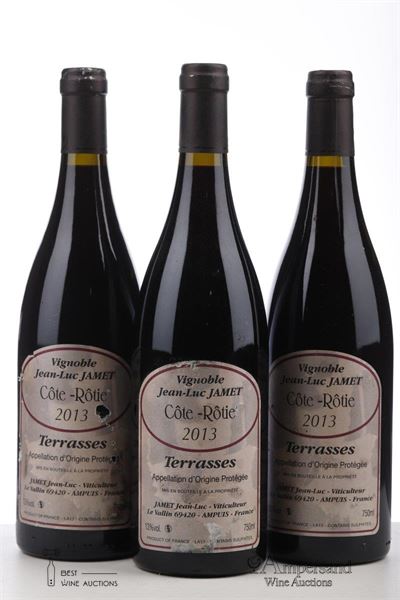 COTE ROTIE TERRASSES 2013 - Jamet - 3 Bottles