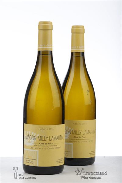MACON MILLY LAMARTINE CLOS DU FOUR 2015 - Les heritiers du Comte Lafon - 2 Bottles