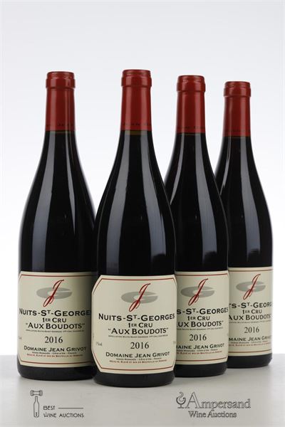 NUITS ST GEORGES AUX BOUDOTS 2016 - Jean Grivot - 4 Bottles