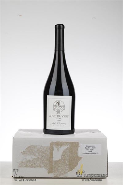BEAUJOLAIS MOULIN A VENT LE STYX 2019 - Jules Desjourneys - 3 Magnums - Oc 3
