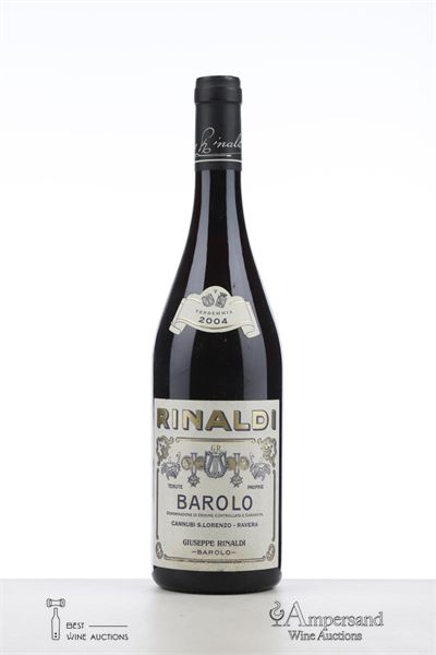 BAROLO CANNUBI SAN LORENZO RAVERA 2004 - Giuseppe Rinaldi - 1 Bottle