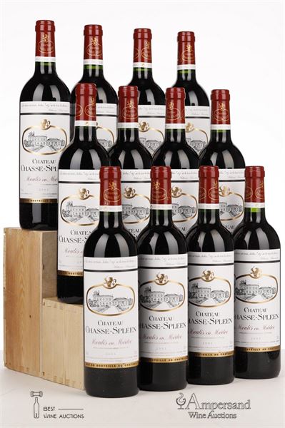 CHASSE SPLEEN 2001 - Mc - 12 Bottles - Owc 12