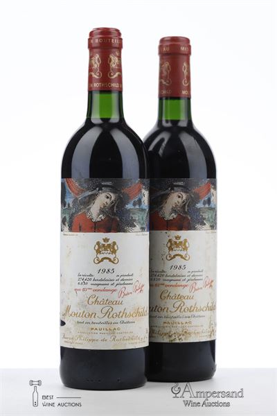 MOUTON ROTHSCHILD 1985 - Mc - 2 Bottles