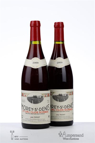 MOREY ST DENIS CLOS SORBES 2000 - Jacky Truchot - 2 Bottles