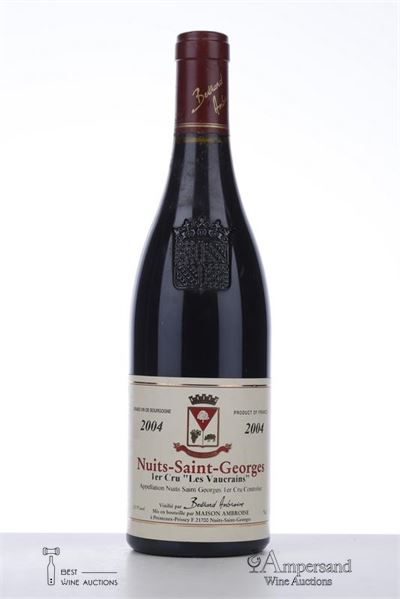 NUITS ST GEORGES LES VAUCRAINS 2004 - Bertrand Ambroise - 1 Bottle