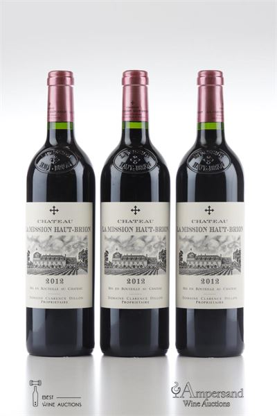 MISSION HAUT BRION 2012 - 3 Bottles