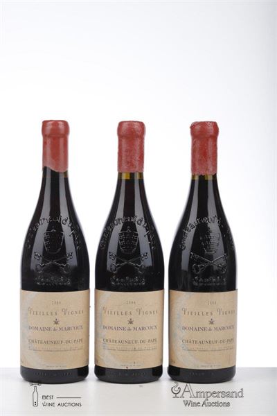 CHATEAUNEUF DU PAPE MARCOUX VIEILLES VIGNES 2006 - Domaine De Marcoux - 3 Bottles