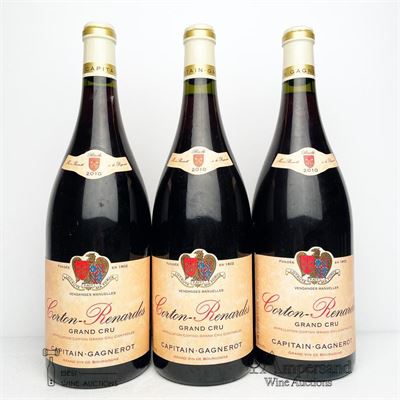 CORTON RENARDES 2010 - Capitain Gagnerot - 3 Magnums