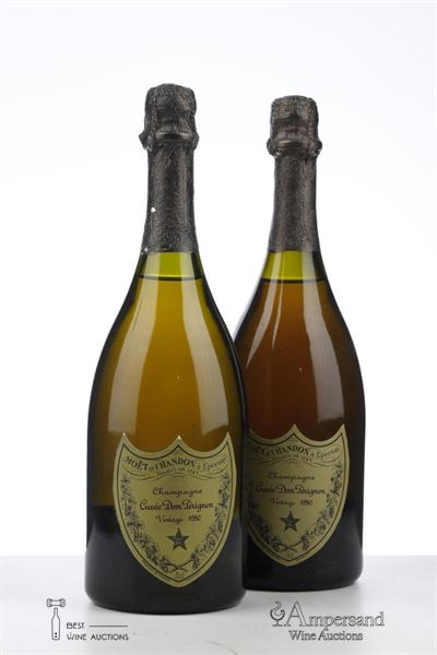 DOM PERIGNON 1980 - Moet et Chandon - 2 Bottles