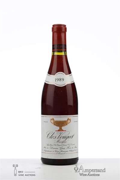 CLOS VOUGEOT MUSIGNI 1989 - Gros Frere et Soeur - 1 Bottle