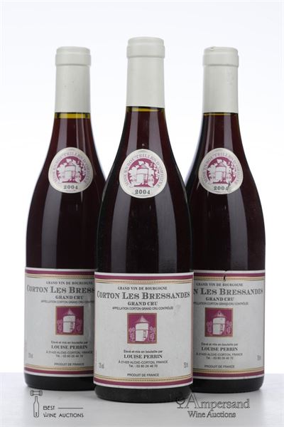 CORTON LES BRESSANDES 2004 - Louise Perrin - 3 Bottles