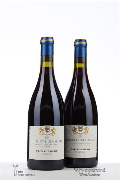 CLOS VOUGEOT 2009 - Thibault Liger Belair - 2 Bottles