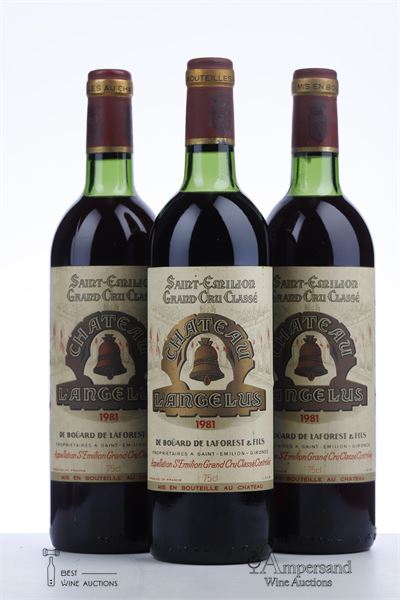 ANGELUS 1981 - Mc - 3 Bottles
