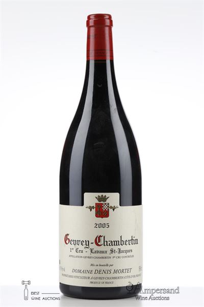 GEVREY CHAMBERTIN LAVAUX ST JACQUES 2005 - Denis Mortet - 1 Magnum