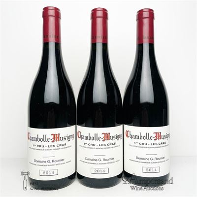 CHAMBOLLE MUSIGNY LES CRAS 2014 - Georges Roumier - 3 Bottles