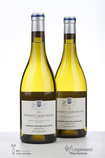 CORTON CHARLEMAGNE LES LANGUETTES 2022 - Thibault Liger Belair - 2 Bottles