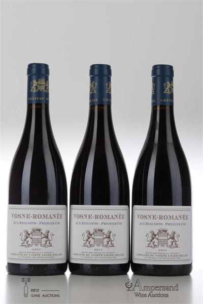 VOSNE ROMANEE AUX REIGNOTS 2011 - Comte Liger Belair - 3 Bottles
