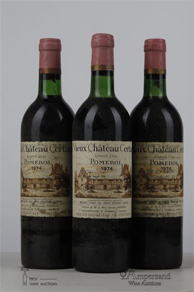 VIEUX CHATEAU CERTAN 1974 - Mc - 3 Bottles