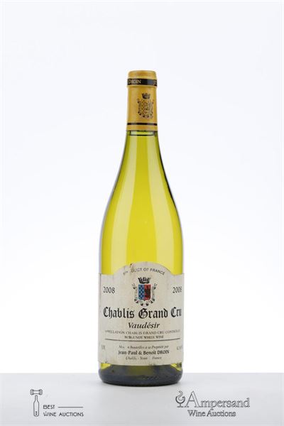 CHABLIS VAUDESIR 2008 - Jean Paul Droin - 1 Bottle