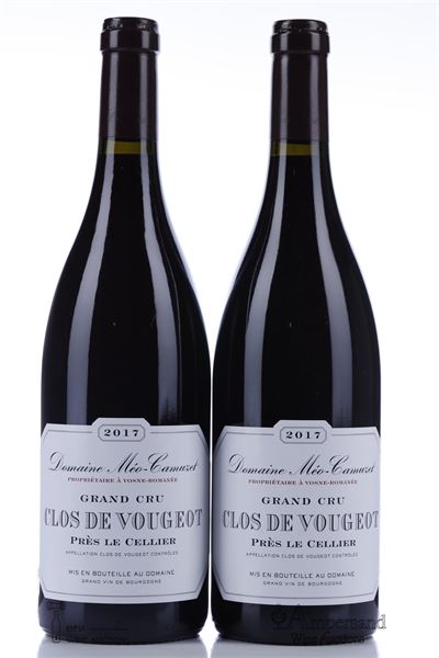 CLOS DE VOUGEOT PRES LE CELLIER 2017 - Meo Camuzet - 2 Bottles