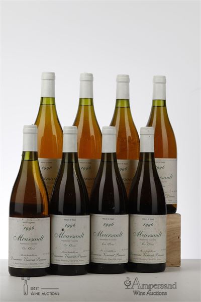 MEURSAULT LES CLOUS 1996 - Vincent Prunier - 8 Bottles