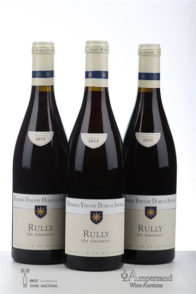 RULLY ROUGE EN GUESMES 2015 - Dureuil Janthial - 3 Bottles