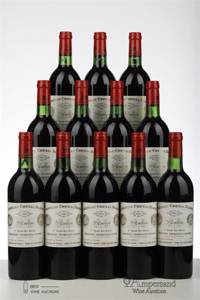 CHEVAL BLANC 1974 - Mc - 12 Bottles - Owc 12