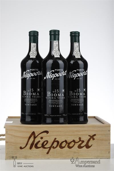 VINTAGE PORT BIOMA VINHA VELHA 2015 - Niepoort - 3 Bottles - Owc 3