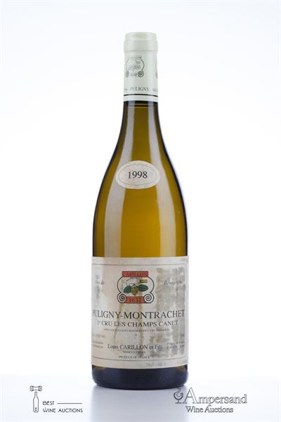 PULIGNY MONTRACHET LES CHAMPS CANET 1998 - Louis Carillon - 1 Bottle