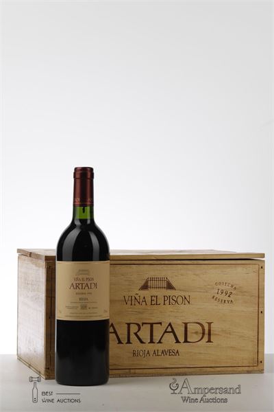 VINA EL PISON 1992 - Artadi - 6 Bottles - Owc 6