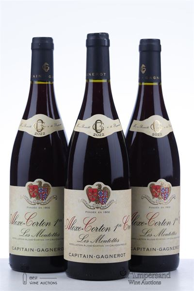 ALOXE CORTON LES MOUTOTTES 2022 - Capitain Gagnerot - 3 Bottles