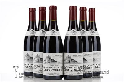 CLOS VOUGEOT VIEILLES VIGNES 2006 - Chateau de La Tour - 6 Bottles