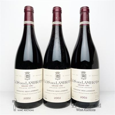 CLOS DES LAMBRAYS 2002 - Clos des Lambrays - 3 Bottles