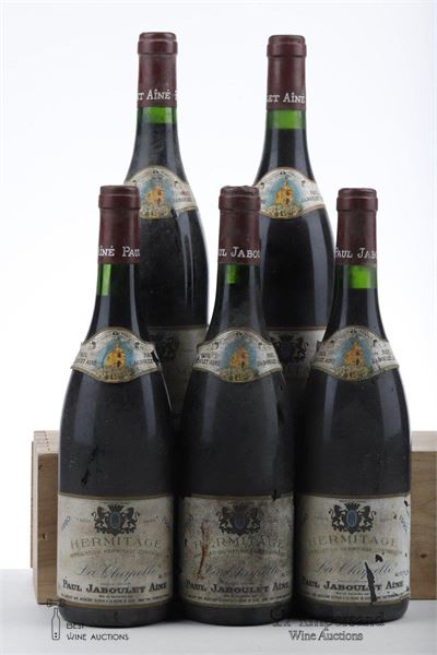 HERMITAGE LA CHAPELLE 1990 - Jaboulet - 5 Bottles