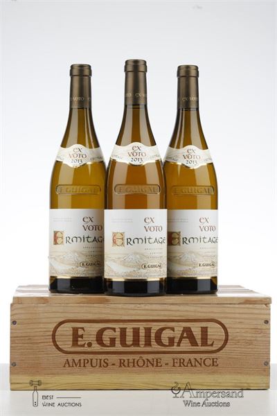 ERMITAGE BLANC EX VOTO 2013 - Guigal - 3 Bottles - Owc 3