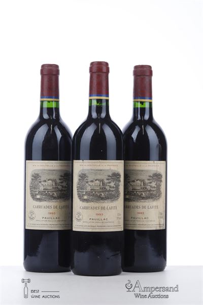 CARRUADES DE LAFITE ROTHSCHILD 1993 - Mc - 3 Bottles