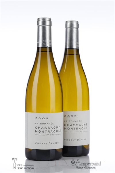 CHASSAGNE MONTRACHET BLANC LA ROMANEE 2005 - Vincent Dancer - 2 Bottles