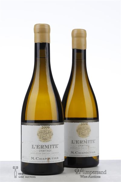 ERMITAGE BLANC L'ERMITE 2006 - Chapoutier - 2 Bottles