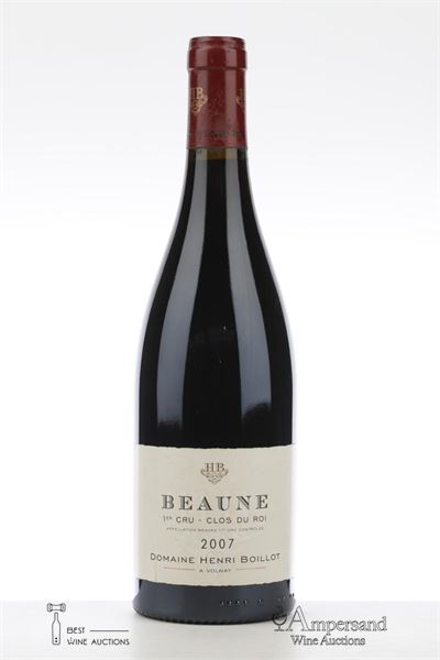 BEAUNE CLOS DU ROI 2007 - Henri Boillot - 1 Bottle