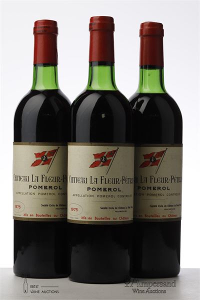 LA FLEUR PETRUS 1975 - Mc - 3 Bottles