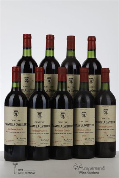 MAGNAN LA GAFFELIERE 1982 - Mc - 9 Bottles