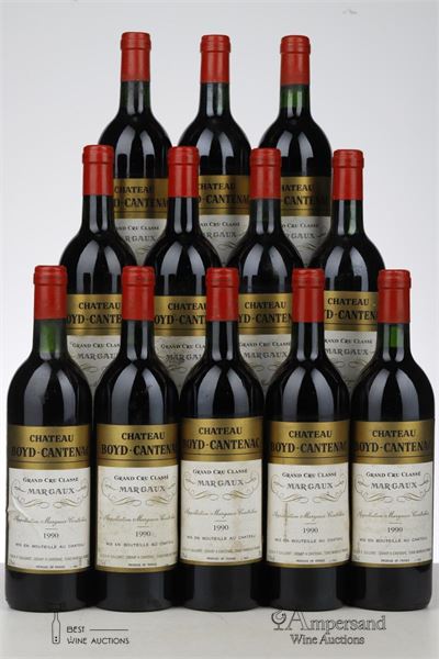 BOYD CANTENAC 1990 - Mc - 12 Bottles