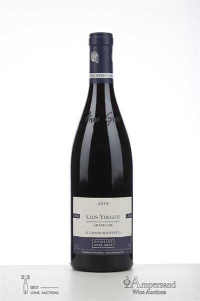CLOS VOUGEOT LE GRAND MAUPERTUI 2018 - Anne Gros - 1 Bottle