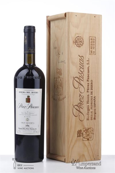 PEREZ PASCUAS GRAN SELECCION GRAN RESERVA 1996 - Perez Pascuas - 1 Bottle - Owc 1