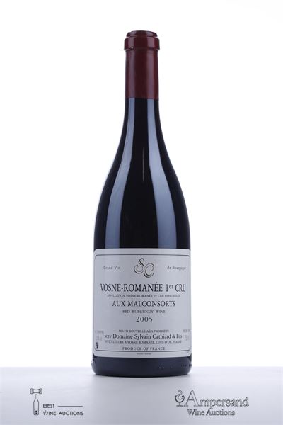 VOSNE ROMANEE AUX MALCONSORTS 2005 - Sylvain Cathiard - 1 Bottle