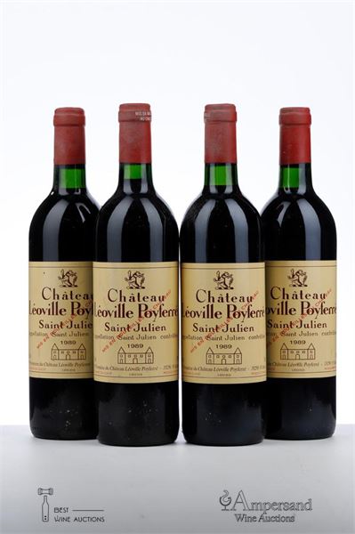 LEOVILLE POYFERRE 1989 - 4 Bottles