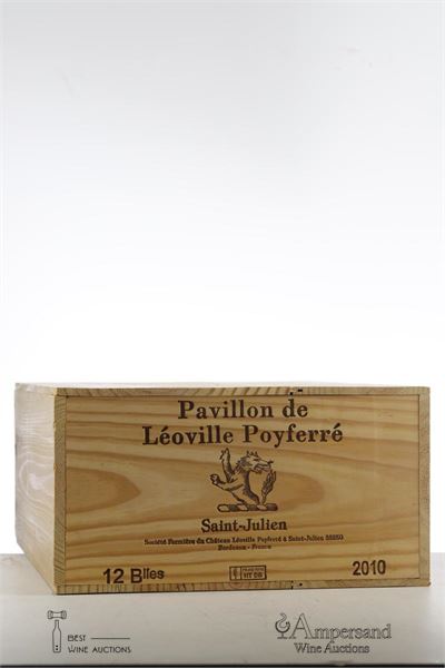 PAVILLON LEOVILLE DE POYFERRE 2010 - Mc - 12 Bottles - Owc 12