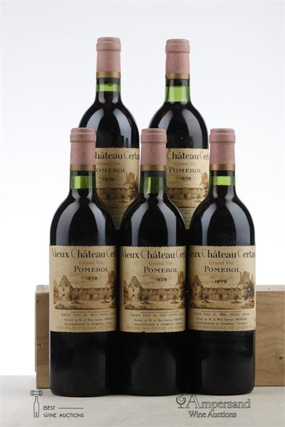 VIEUX CHATEAU CERTAN 1979 - Mc - 5 Bottles