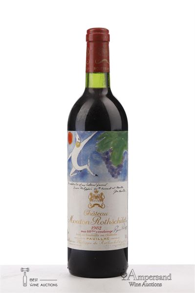 MOUTON ROTHSCHILD 1982 - Mc - 1 Bottle
